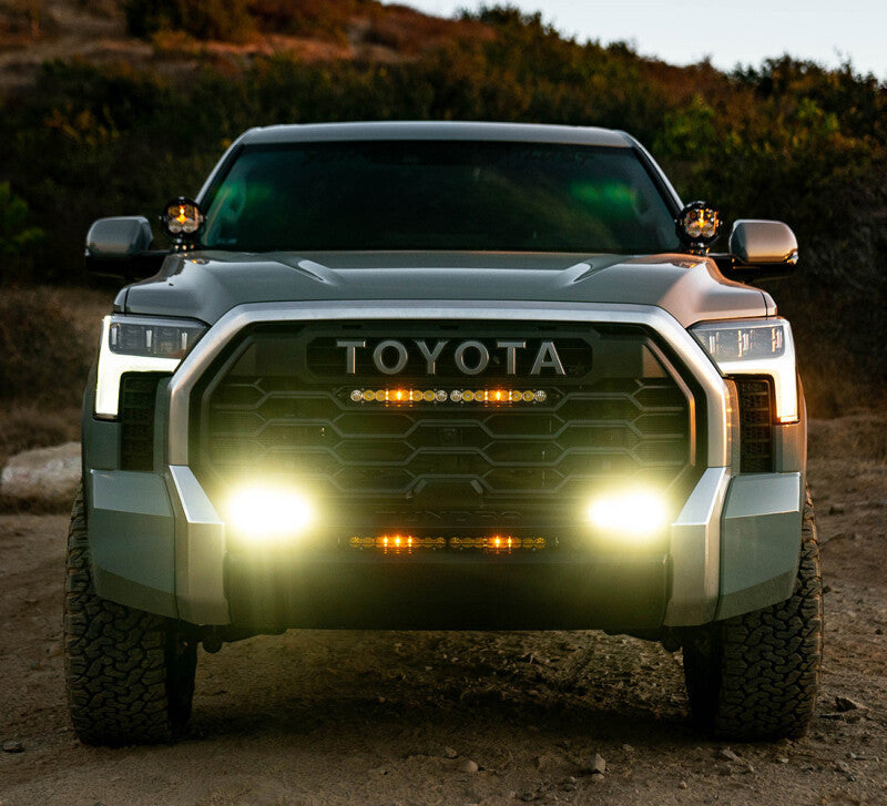 Baja Designs 2022 Toyota Tundra S2 Sport OEM Fog Light Replacement Kit Light Mounts Baja Designs