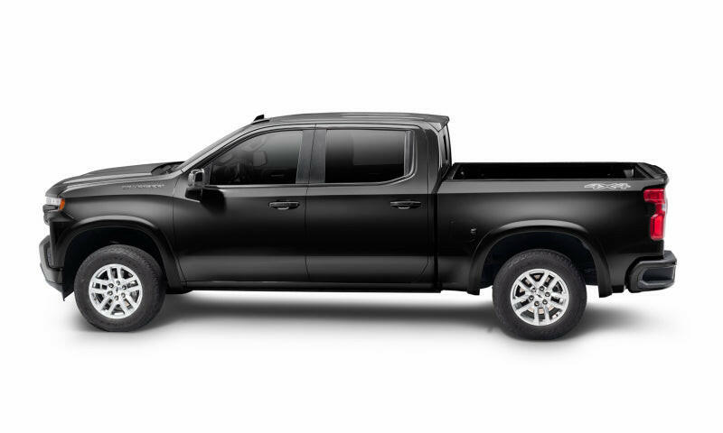 Bushwacker 19-21 Chevrolet Silverado 1500 6ft 6in Bed OE-Style 4PC Fender Flares - Black Fender Flares Bushwacker