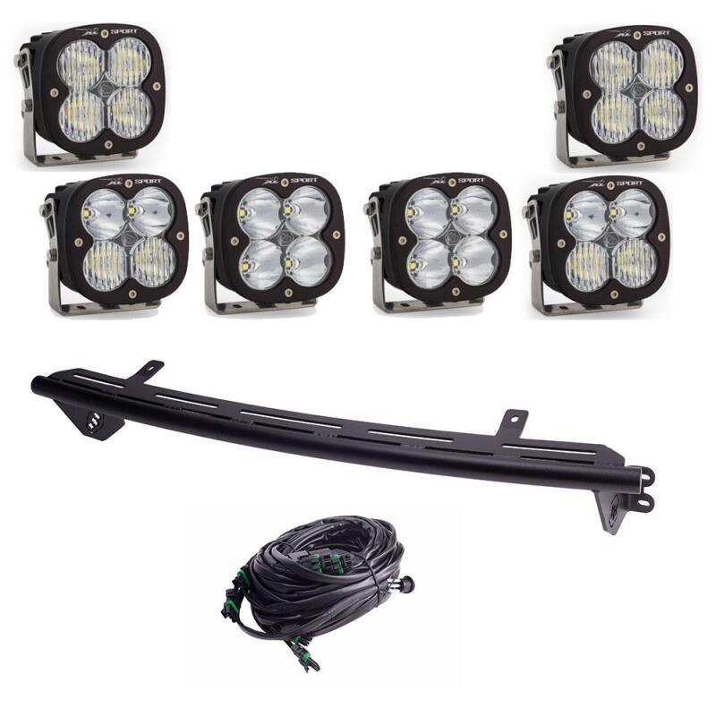 Baja Designs 23+ Ford Super Duty XL Sport Bull Bar Light Kit Light Bars & Cubes Baja Designs