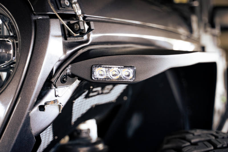 DV8 Offroad 18-23 Jeep Wrangler JL Slim Fender Flares Fenders DV8 Offroad