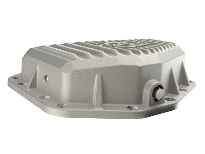 aFe 22-25 Ford Bronco Raptor V6 Rear Diff Cover - Raw w/ Machined Fins Diff Covers aFe