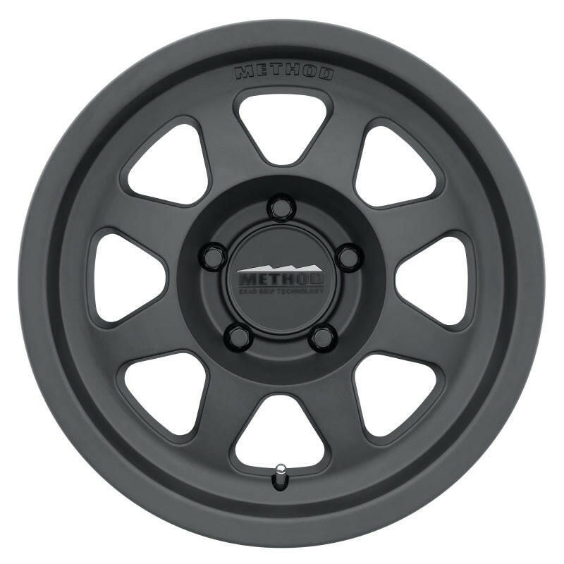 Method MR701 17x8.5 0mm Offset 5x5.5 108mm CB Matte Black Wheel Wheels - Cast Method Wheels