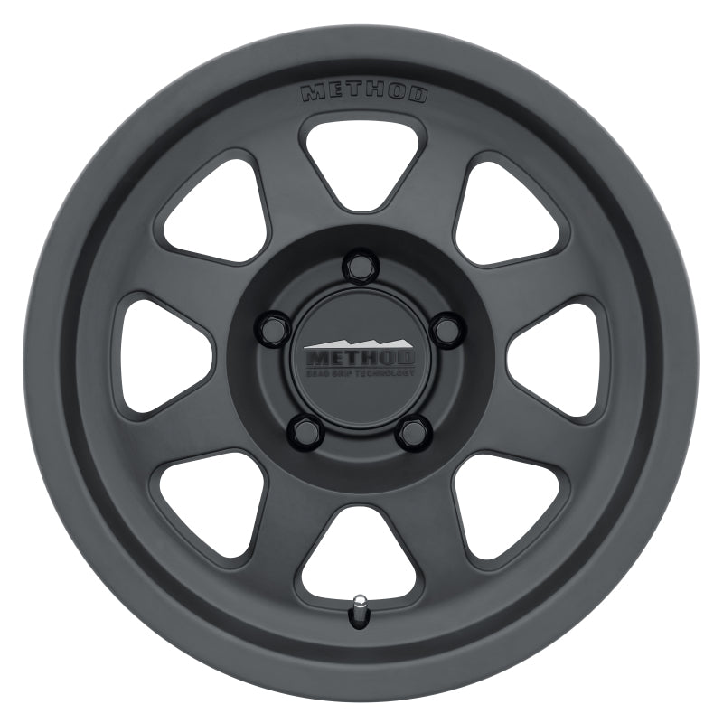 Method MR701 16x8 0mm Offset 5x120 72.6mm CB Matte Black Wheel Wheels - Cast Method Wheels