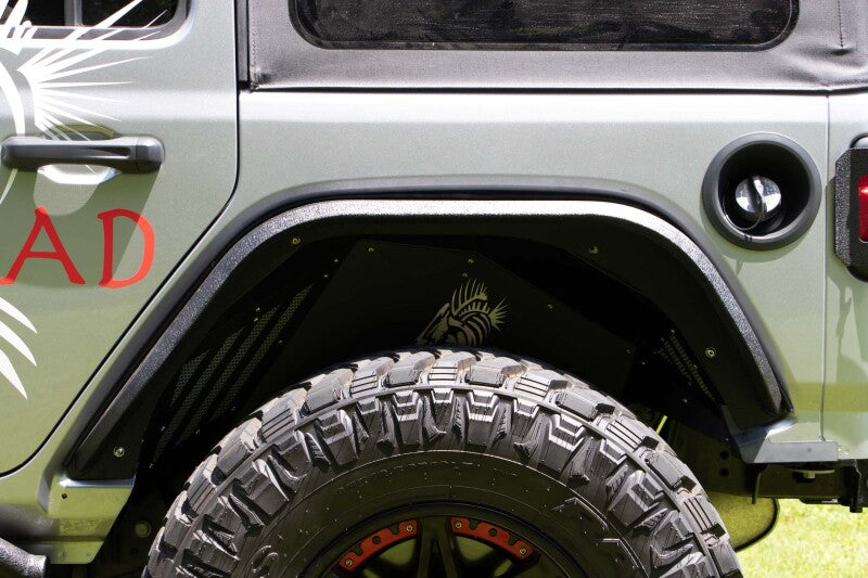 Fishbone Offroad 2018+ Jeep Wrangler JL Rear Fenders Elite Steel Fenders Fishbone Offroad