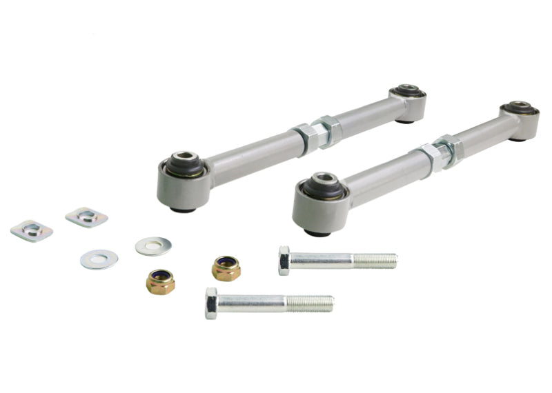 Whiteline 07+ Lancer EVO X (excl Ralliart) Rear Control Arm Adjust. Camber Control Arms Whiteline