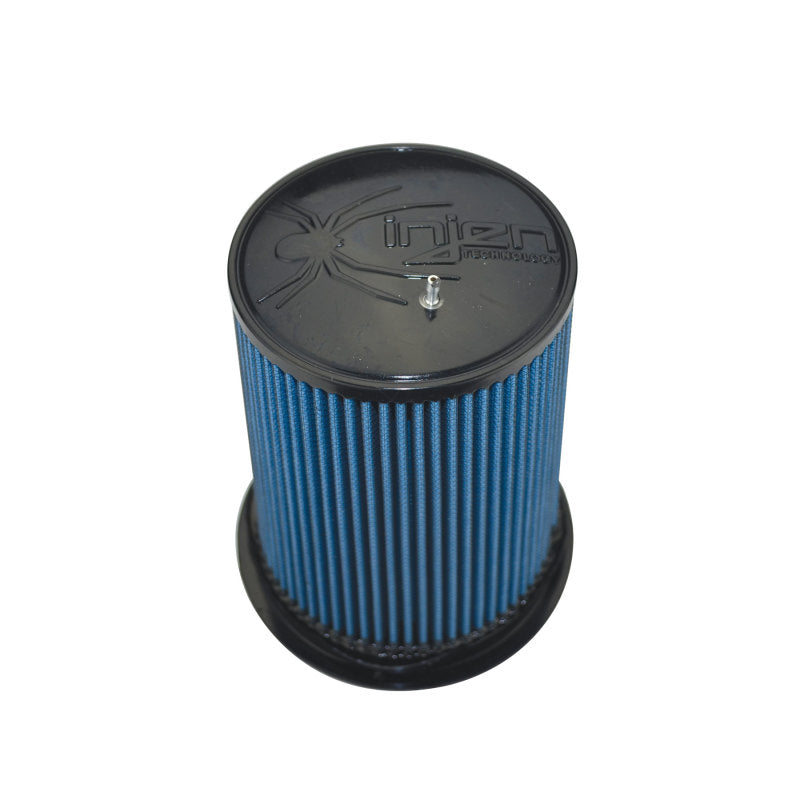 Injen SuperNano-Web Air Filter 5in Flange ID 7in Base/ 7.9in Height/ 5in Top/ Filter Monitor Nipple Air Filters - Drop In Injen