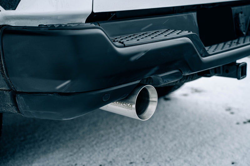 Corsa 25-26 Ram 2.5in Stainless Steel Sport Cat-back Dual Rear Exit 5.0in Polished Tip Catback CORSA Performance
