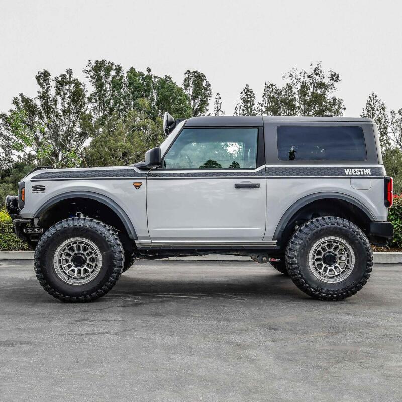 Westin 21-23 Ford Bronco 2dr (Excl. Sport) XTS Pinch Weld Covers - Tex. Blk Exterior Trim Westin