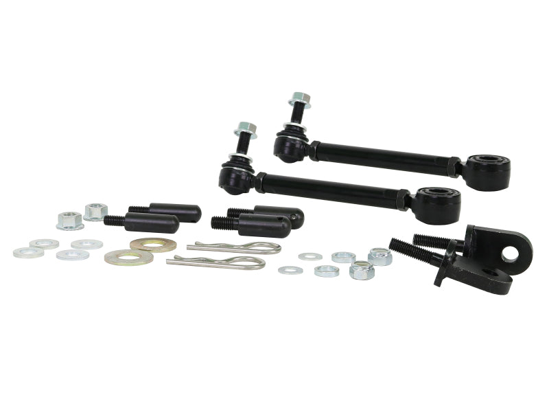 Whiteline 98-06 Jeep Wrangler Front Sway Bar Link Kit Sway Bar Endlinks Whiteline