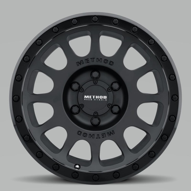 Method MR305 NV 17x8.5 0mm Offset 6x5.5 108mm CB Double Black Wheel Wheels - Cast Method Wheels