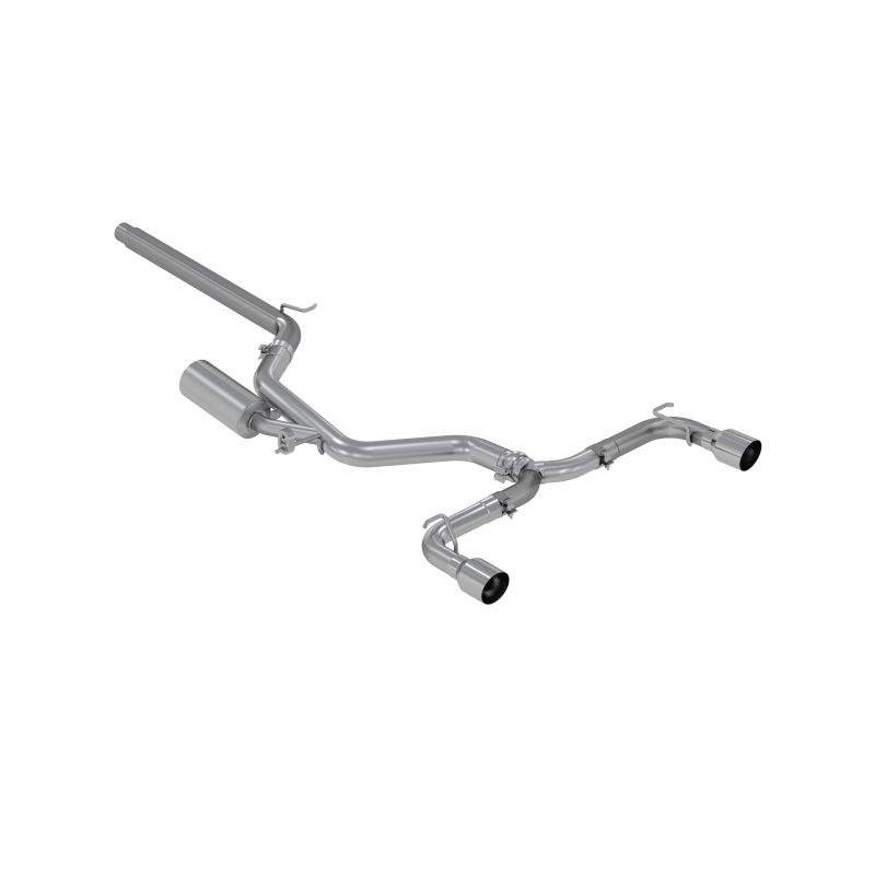 MBRP 15-20 VW 2.0L Turbo Golf GTI MK7 3in T304 Cat Back Exhaust w/ Dual Split Rear Exit Catback MBRP