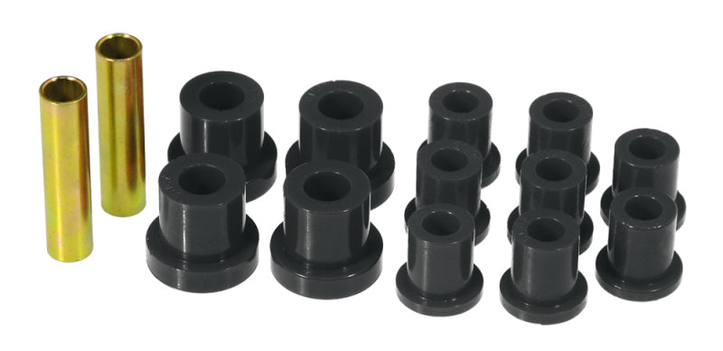 Prothane 54-62 Chevy Corvette Rear Leaf Spring Bushings - Black Bushing Kits Prothane