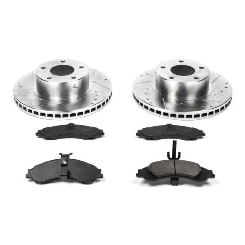 Power Stop 2004 Pontiac GTO Front Z23 Evolution Sport Brake Kit Brake Kits - Performance D&S PowerStop