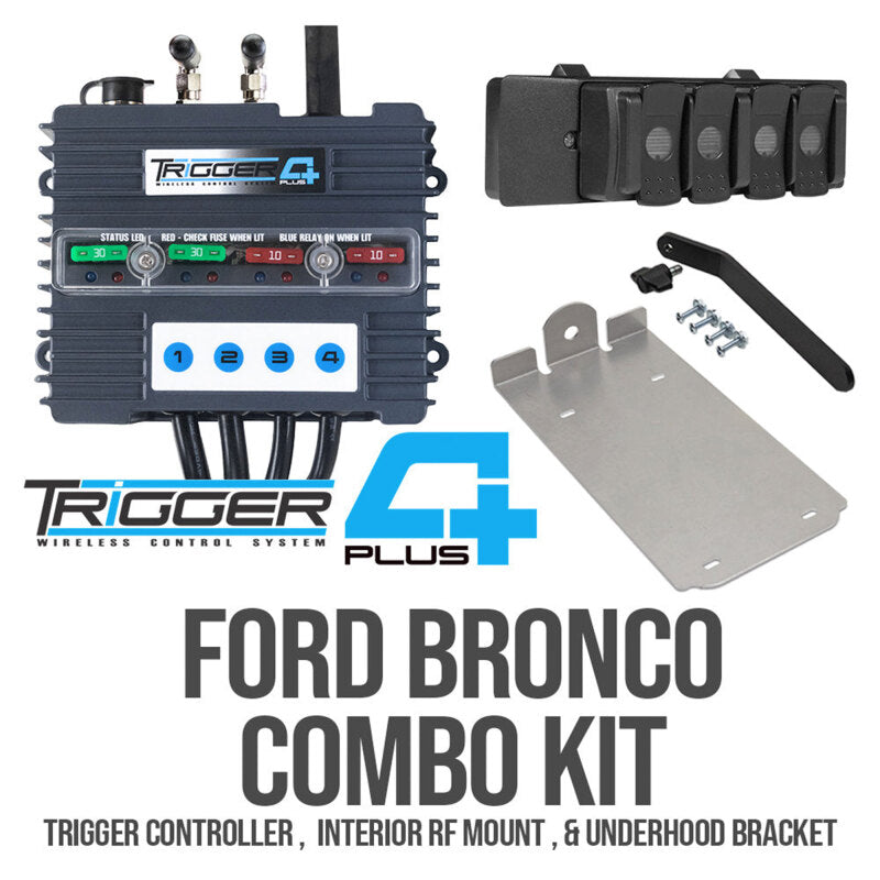 Oracle Trigger 4 Plus Controller Ford Bronco 2021+ Combo Kit Switch Panels ORACLE Lighting