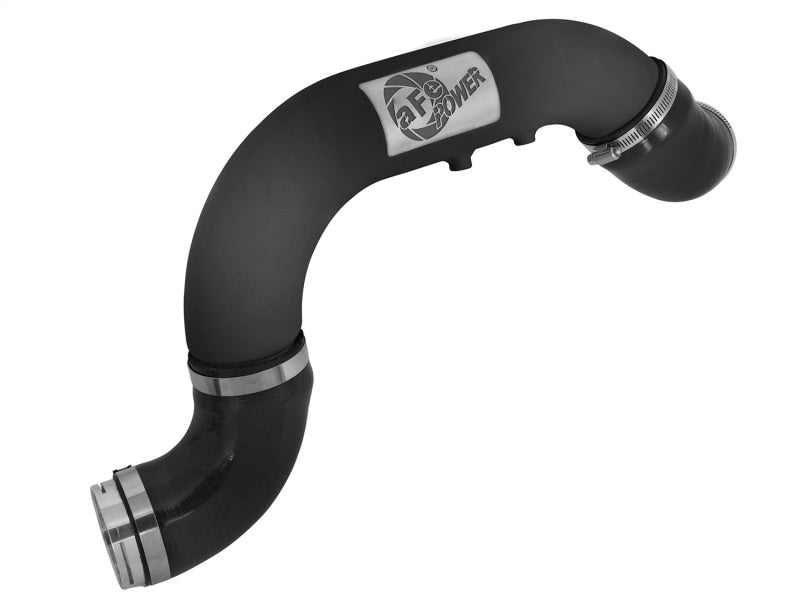 aFe BladeRunner 3in Black IC Tube Cold Side w/ Coupling & Clamp Kit 2016 GM Colorado/Canyon 2.8L Intercoolers aFe