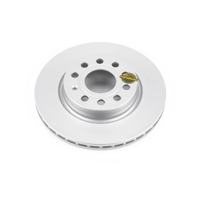 Power Stop 2014 Volkswagen Golf Front Evolution High Carbon Geomet Coated Rotor Brake Rotors - OE - Cryo PowerStop