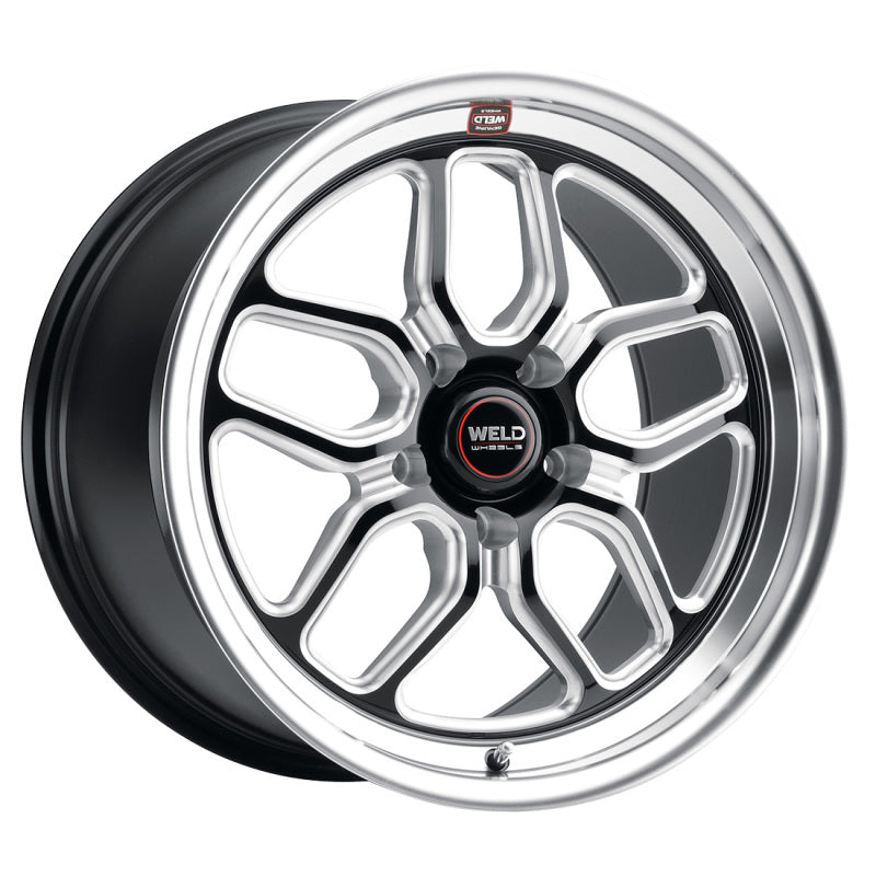 Weld S107 18X10 Laguna 5X120.65 ET30 BS6.7 Gloss Black MIL Dia 70.3 Wheels - Cast Weld