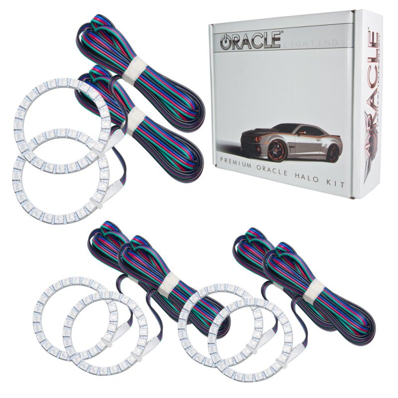 Oracle Infiniti QX56 11-13 Halo Kit - ColorSHIFT w/ BC1 Controller Headlights ORACLE Lighting