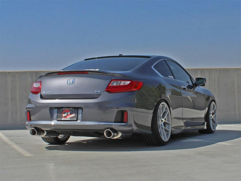 aFe Takeda Exhaust Cat-Back 13-14 Honda Accord Coupe EX-L V6 3.5L 304SS Catback aFe