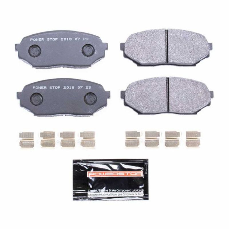 Power Stop 90-93 Geo Storm Front Track Day SPEC Brake Pads Brake Pads - Racing PowerStop