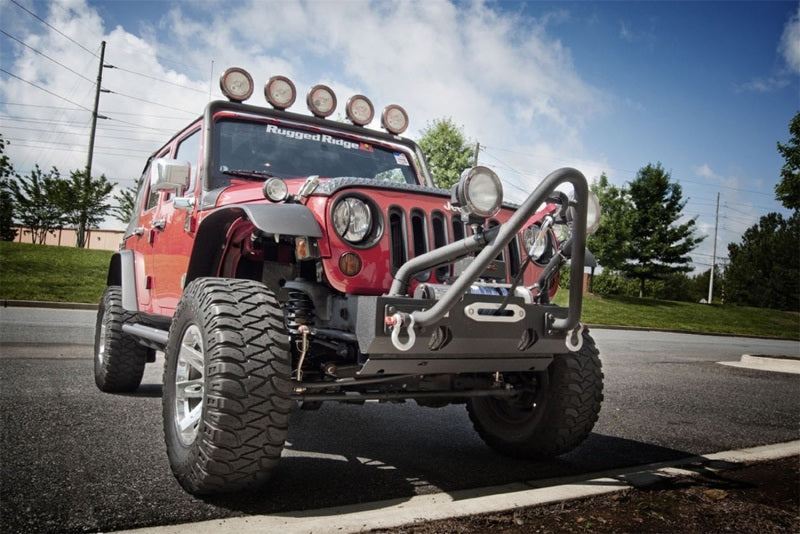 Rugged Ridge All Terrain Flat Fender Flare Kit 07-18 Jeep Wrangler Fender Flares Rugged Ridge