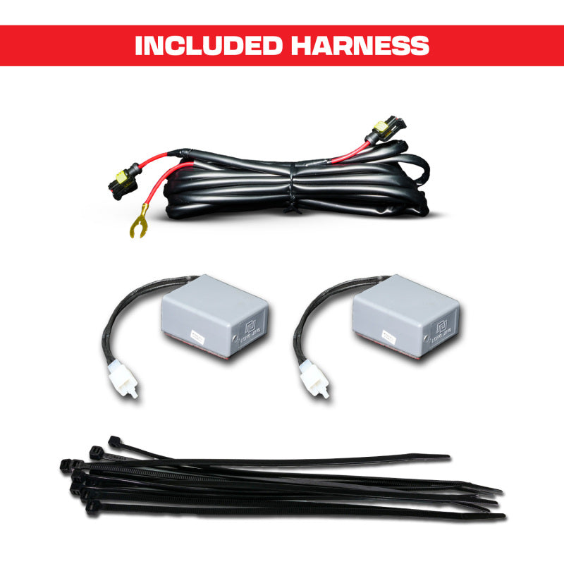 ANZO Z-Series 20-23 Chevy Silverado 2500/3500 Z-Series Full LED Proj Headlights Black - Driver Side Headlights ANZO