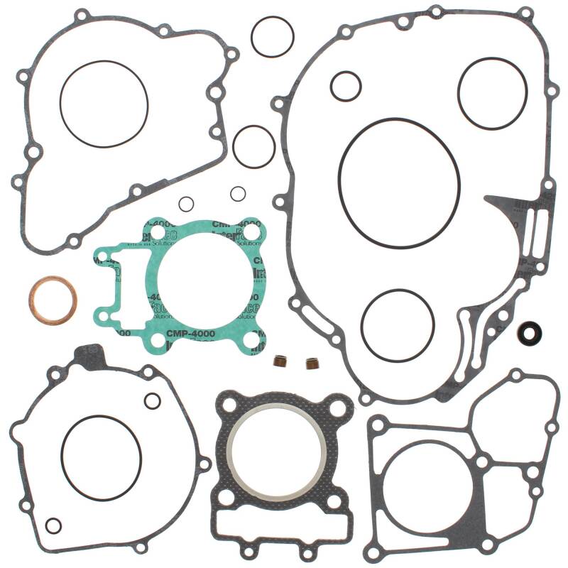 Vertex Gaskets 88-02 Kawasaki KLF220 Bayou Complete Gasket Kit Gasket Kits Vertex Pistons