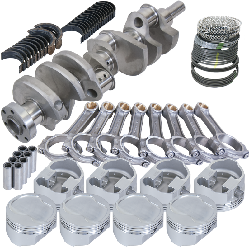Eagle Ford 289/302 3.400in Crank 5.400in I-Beam Rods -12.5cc 4.030in Pistons Rotating Assembly Rotating Assemblies Eagle