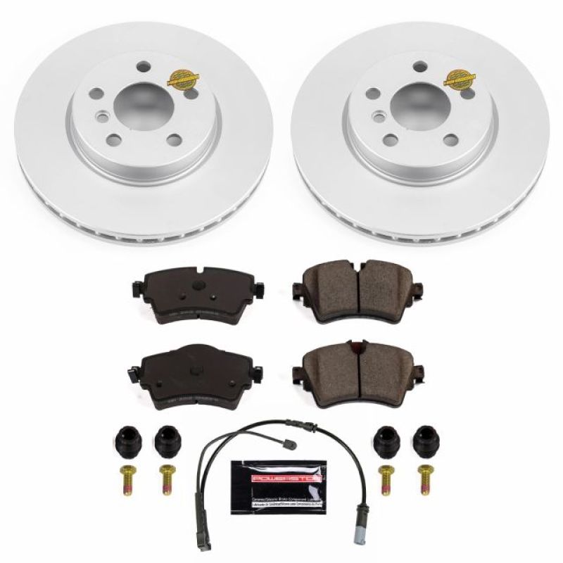 Power Stop 14-19 Mini Cooper Front Z23 Evolution Sport Coated Brake Kit Brake Kits - Performance D&S PowerStop