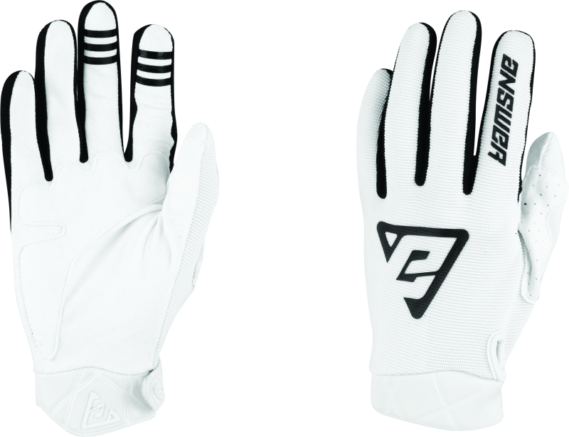 Answer Peak Glove White/Black Youth - Medium Gloves Answer