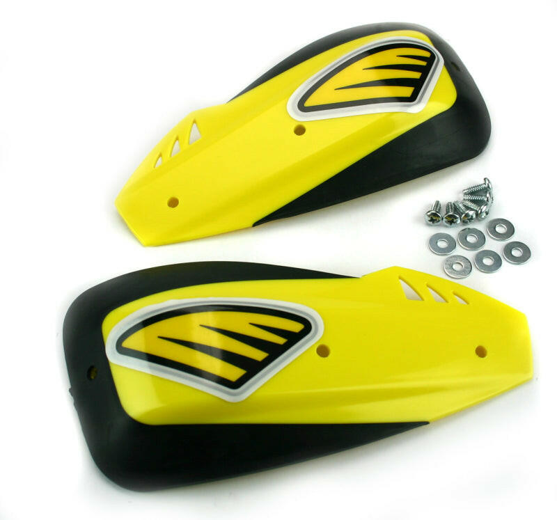 Cycra Enduro DX Handshields - Yellow Hand Guards Cycra
