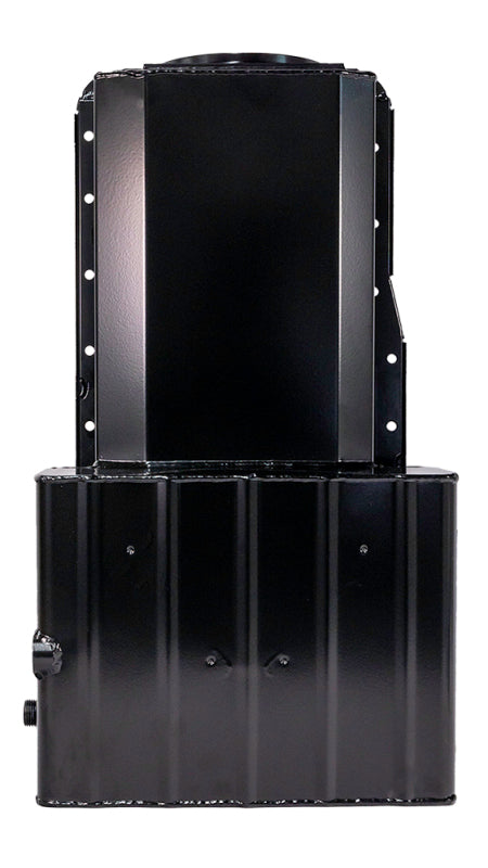 Moroso Ford 351W (w/Front Sump & Billet End Seals) Road Race Baffled Wet Sump 7qt 8in Steel Oil Pan Oil Pans Moroso