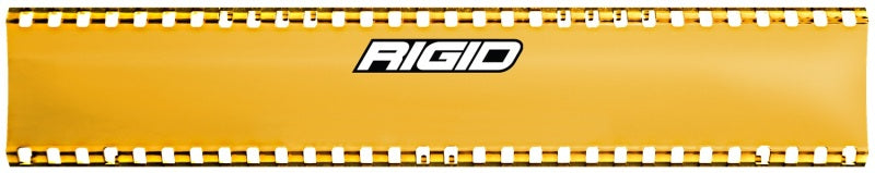 Rigid Industries 10in SR-Series Light Cover - Yellow - Trim 10in. Light Covers and Guards Rigid Industries