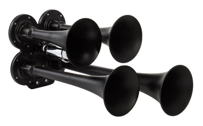 Kleinn Black Quad Horn/ 12.5In/10In/7.5In/6In - XCR2.0 Coated Zinc Alloy Horns Kleinn Air Horns