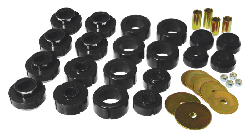 Prothane 81-91 Chevy K10 Blazer Body Mount Kit - Black Bushing Kits Prothane
