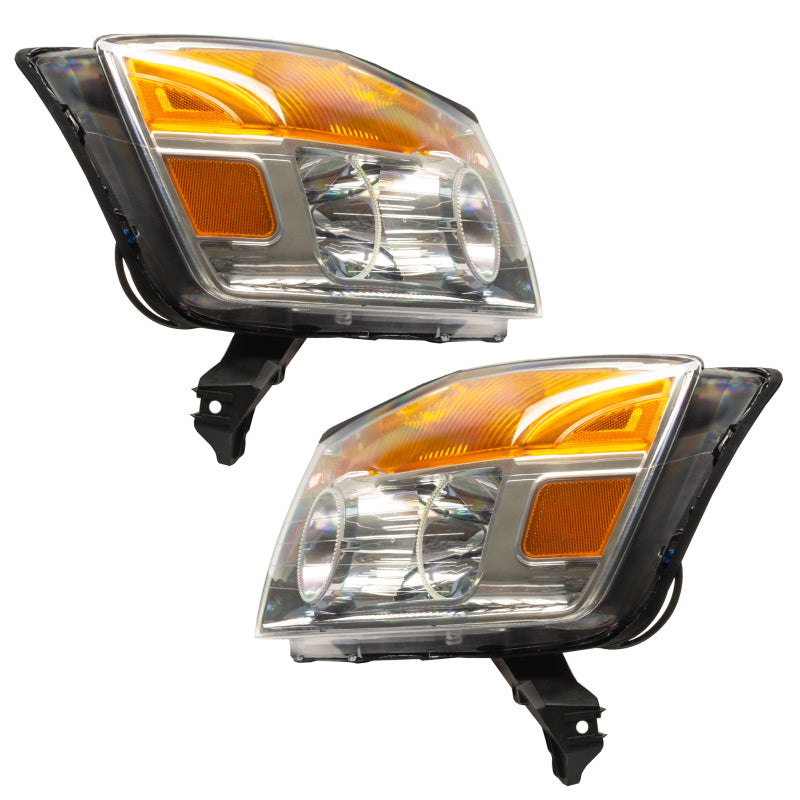 Oracle Lighting 08-15 Nissan Armada Pre-Assembled LED Halo Headlights -Red Headlights ORACLE Lighting
