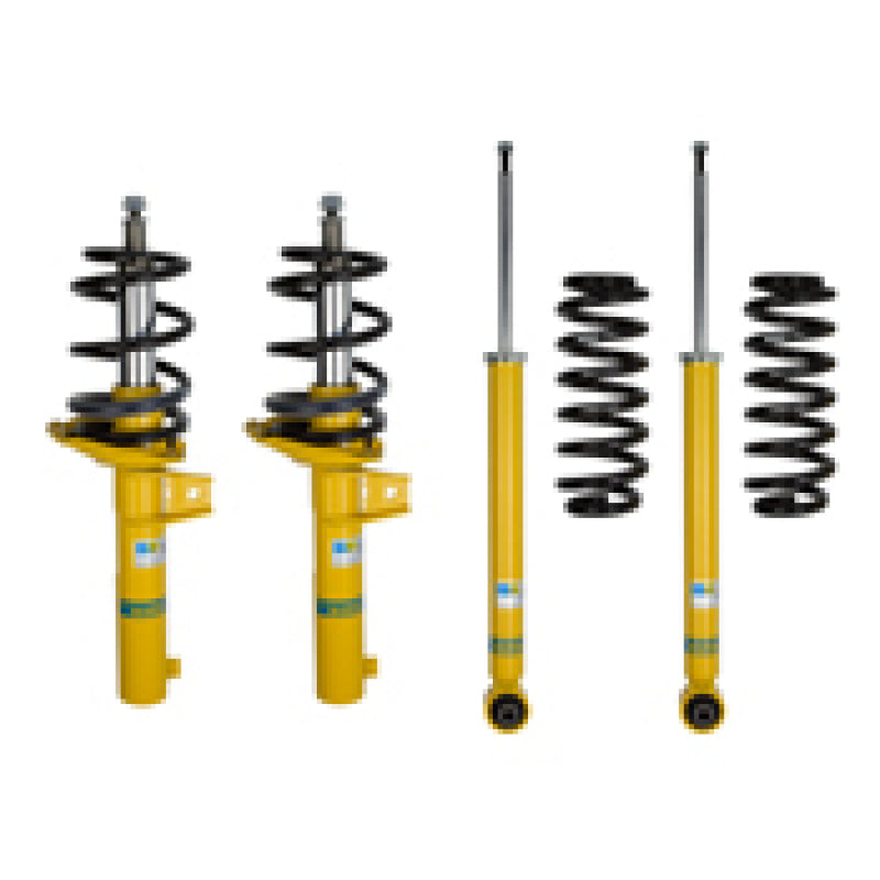 Bilstein B12 15-16 Audi S3 Prestige L4 2.0L/Premium Plus L4 2.0L Front and Rear Suspension Kit Shock & Spring Kits Bilstein