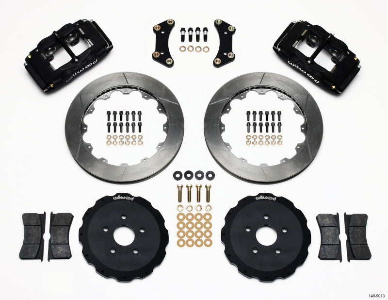 Wilwood FSLI4 Front Hat Kit 13.00in 2004-05 Scion tC Big Brake Kits Wilwood