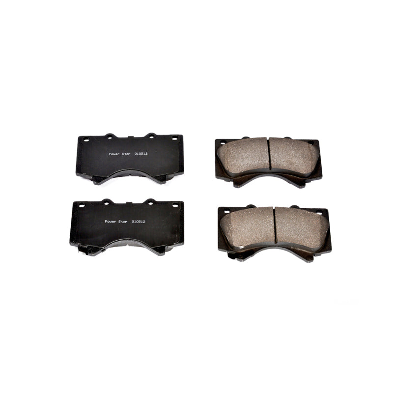 Power Stop 2021 Toyota Land Cruiser Front Z16 Evo Ceramic Brake Pads Brake Pads - OE PowerStop
