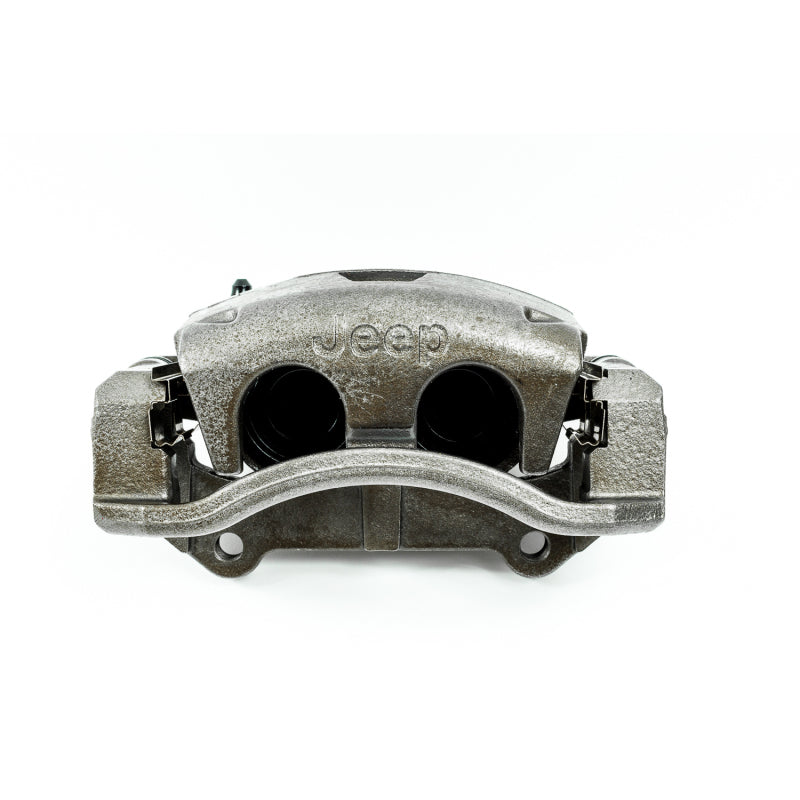 Power Stop 06-10 Jeep Commander Front Left Autospecialty Caliper w/Bracket & Logo Brake Calipers - OE PowerStop
