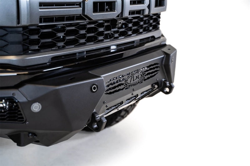Addictive Desert Designs 21-22 Ford Raptor HoneyBadger Front Bumper Bumpers - Steel Addictive Desert Designs