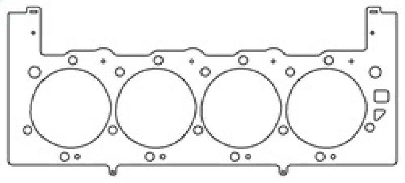 Cometic GM L18 Vortec 8100 Gen-VII Big Block V8 .040in MLS Cylinder Head Gasket - 4.280in Bore - LHS Head Gaskets Cometic Gasket