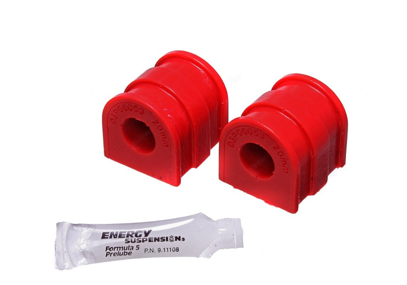 Energy Suspension 06-10 VW Passat (Incl. Wagon)/16+ VW Passat Red 20.7mm Rear Sway Bar Bushing Set Bushing Kits Energy Suspension