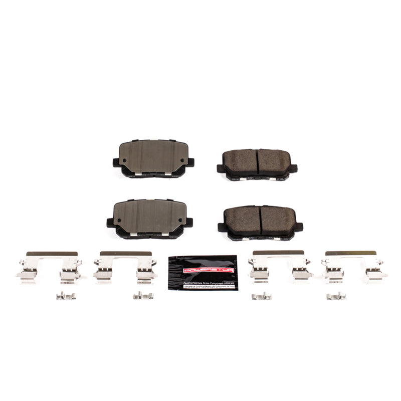 Power Stop 14-19 Dodge Charger Rear Z23 Evolution Sport Brake Pads w/Hardware Brake Pads - Performance PowerStop