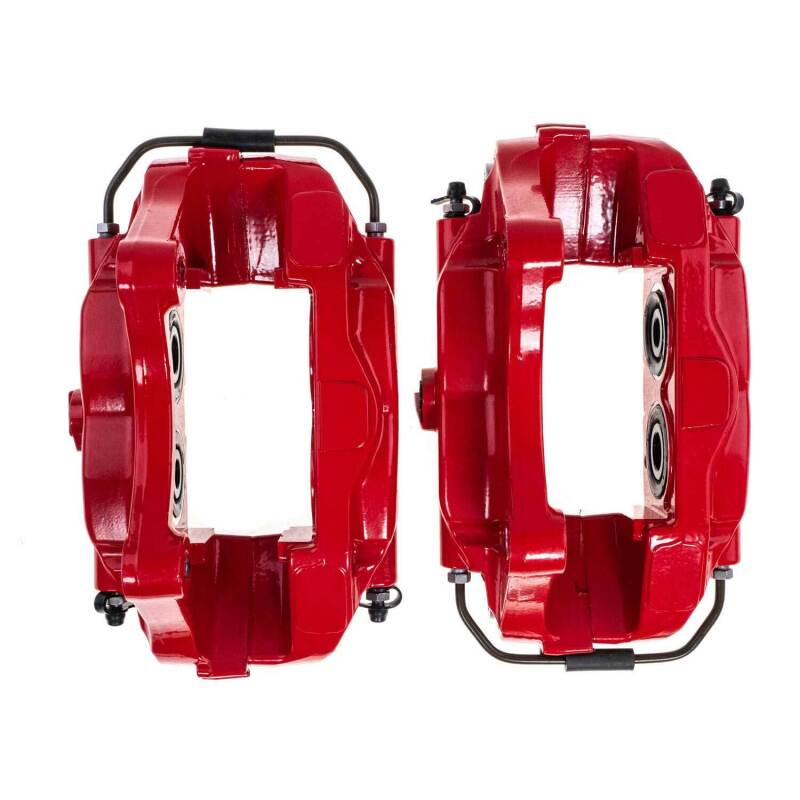 Power Stop 09-15 Cadillac CTS Rear Red Caliper - Pair w/o Bracket Brake Calipers - Perf PowerStop