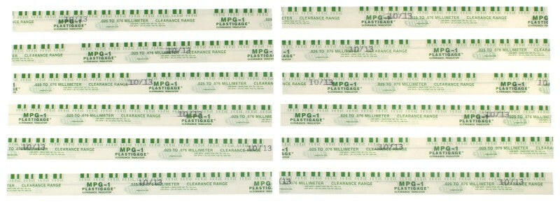 Clevite Plastigage Green Plastigage - 12 Pack Tools Clevite