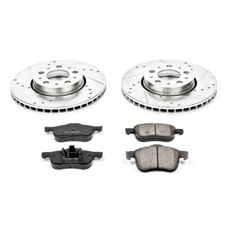 Power Stop 01-07 Volvo S60 Front Z23 Evolution Sport Brake Kit Brake Kits - Performance D&S PowerStop