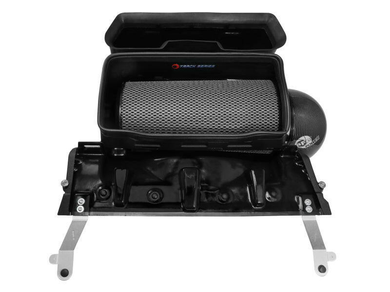 aFe 21-23 RAM 1500 TRX Track Series Carbon Fiber Cold Air Intake System w/ Pro 5R Filter Cold Air Intakes aFe