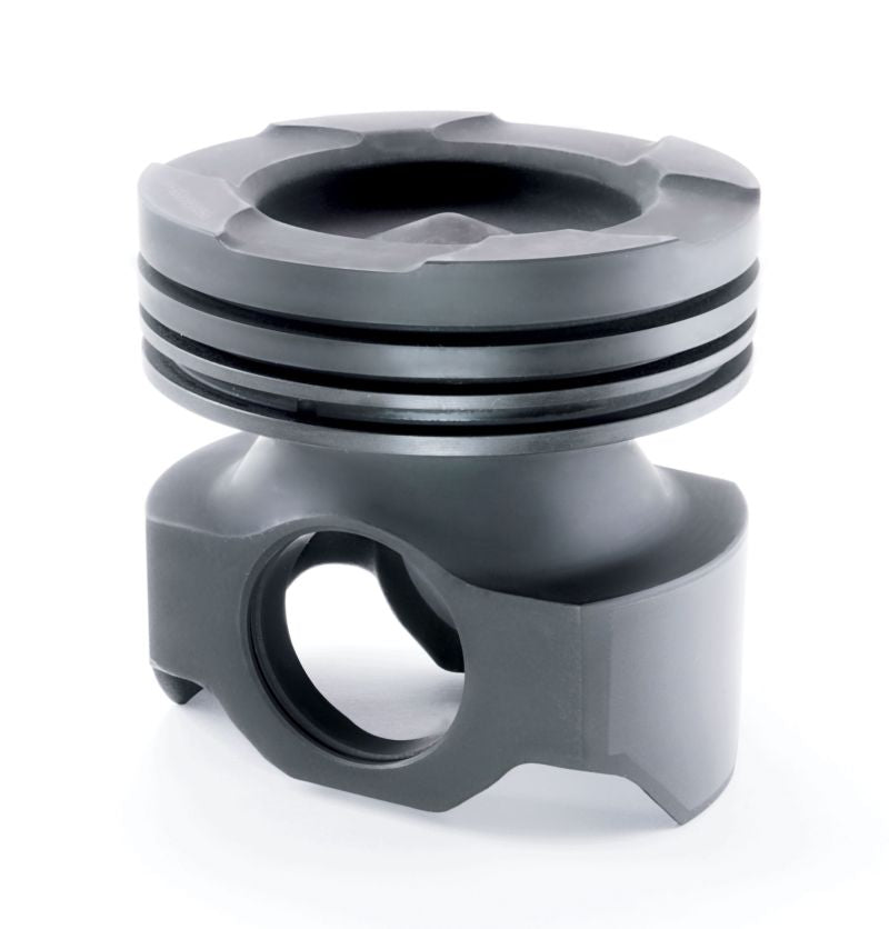 Mahle MS Piston Set 04.5-07 Cummins 5.9L Forged Steel Monotherm 4.055 BR 4.724 STK 16.1 CR (6 Qty) Piston Sets - Diesel Mahle