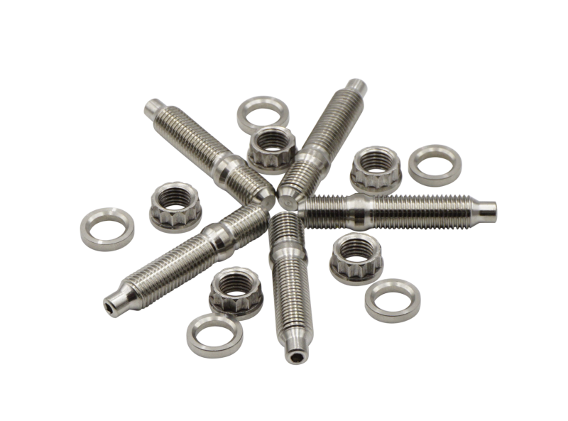 BLOX Racing Stainless Steel Exhaust Manifold Studs 5-Piece Set - M10x1.25 55mm Hardware Kits - Other BLOX Racing